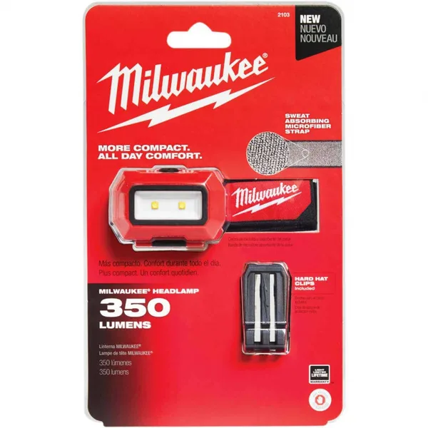 Linterna Led frontal 350 lumens milwaukee