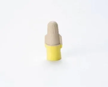 Terminal Elect Caperusita Amar/crema 3m