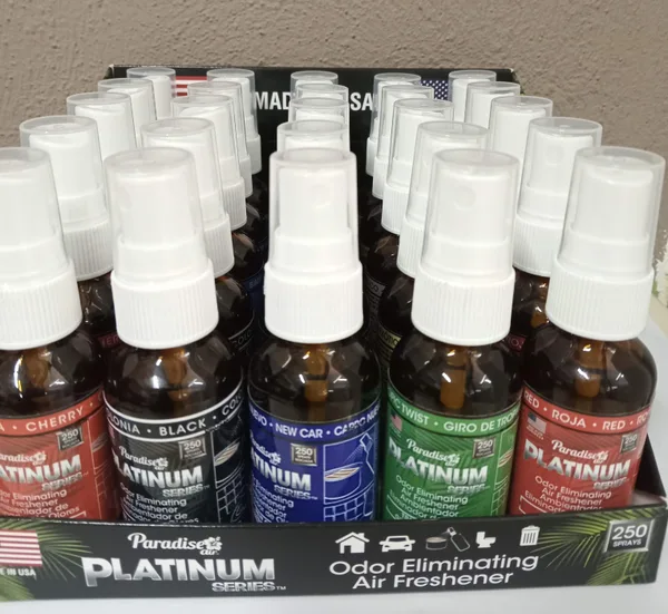 Ambientador spray 1 onz Surtido Platinum series paradise air