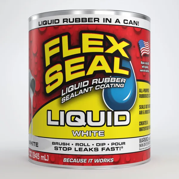 Sellador Liquido Flex Seal White 32oz