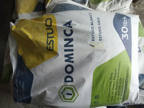 Estuco blanco 30Lbs dominca