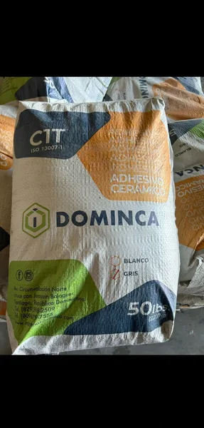Pega p/ceramica gris c1t 50Lbs dominca