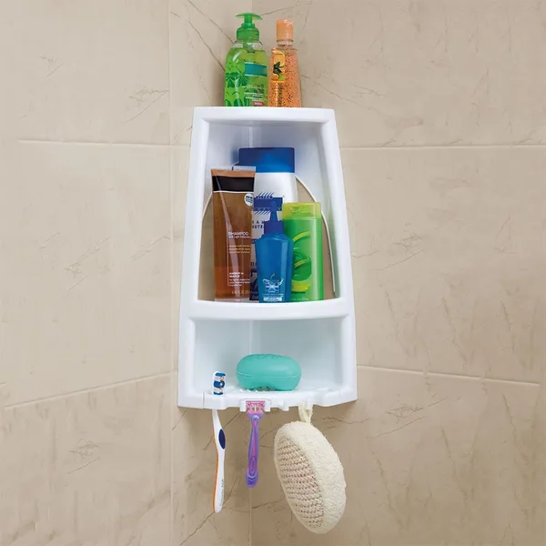 Esquinero de baño blanco rimax
