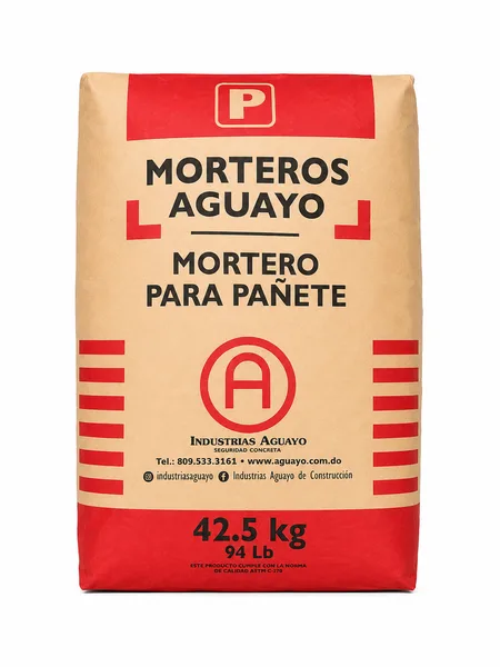 Mezcla p/pañete morteros aguayo 42.5kg