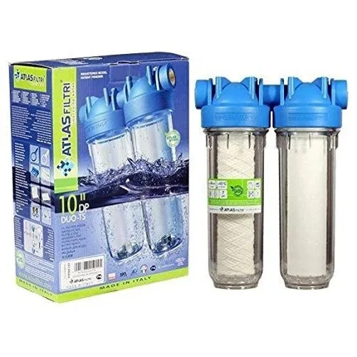Filtro p/agua 10"dp atlas filtri duo-ts (ZA1390411)