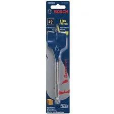 Barrena Plana P/mad 1-1/2 Bosch