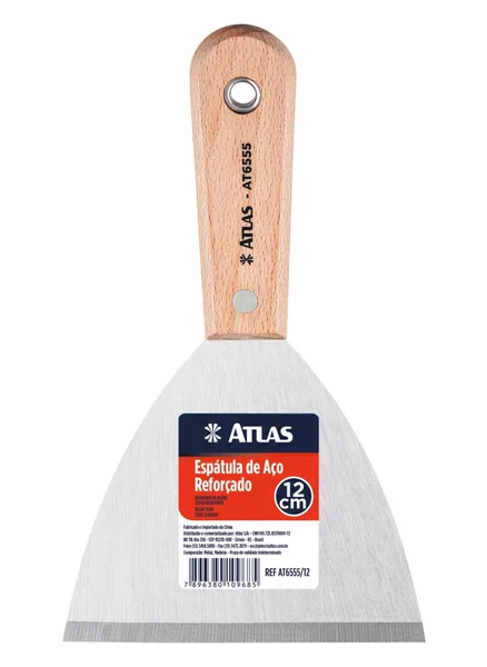 Espatula Atlas 120mm acero ref at6555/12