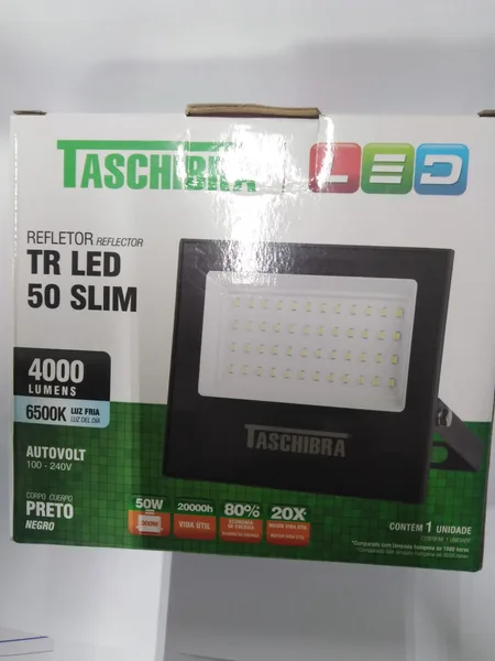 Reflector Led 50w slim 6500k Taschibra