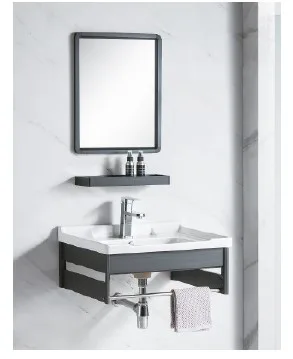 Mueble p/bano 8568 negro 600x460mm