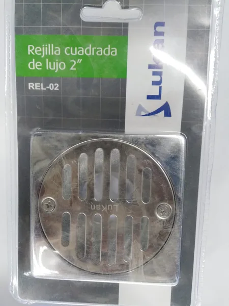 Rejilla P/piso 2" REL-02 Lukan