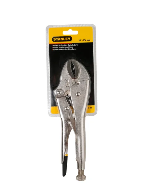 Alicate d/presion curvo 10 stanley