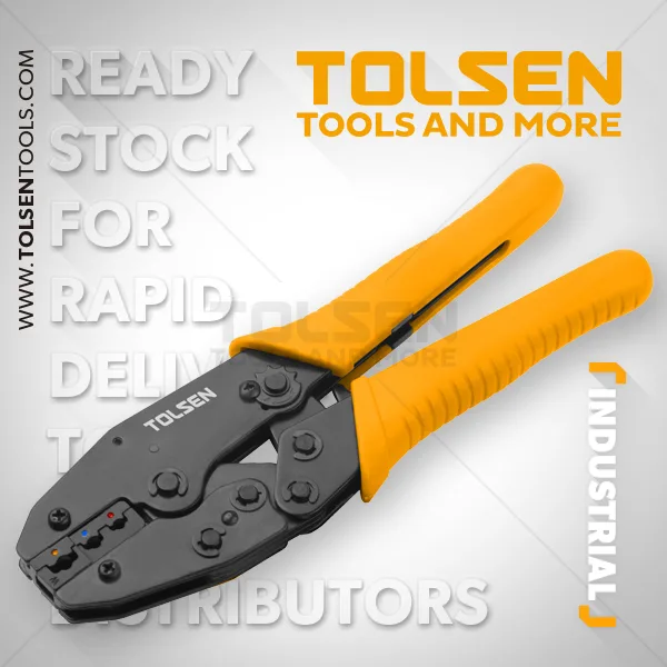 Pinza P/apretar term awg 12-10 38056 Tolsen