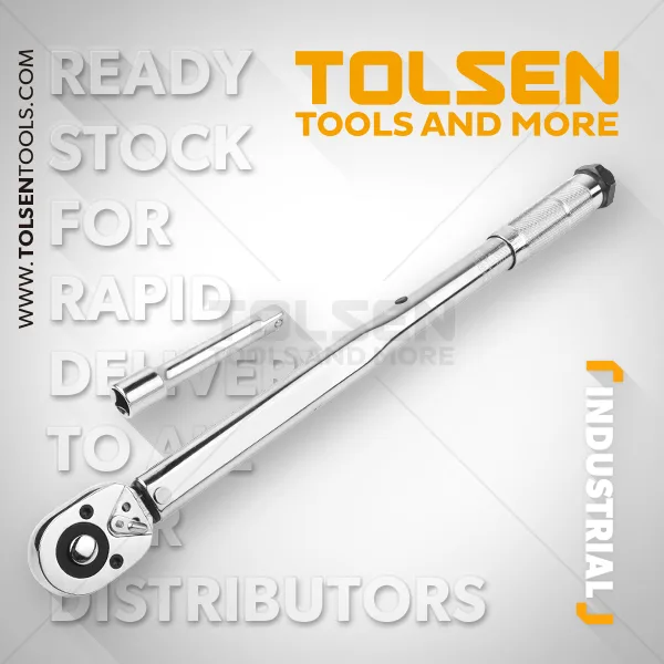 Llave torque 1/2"x125mm 40-210NM 16010 tolsen