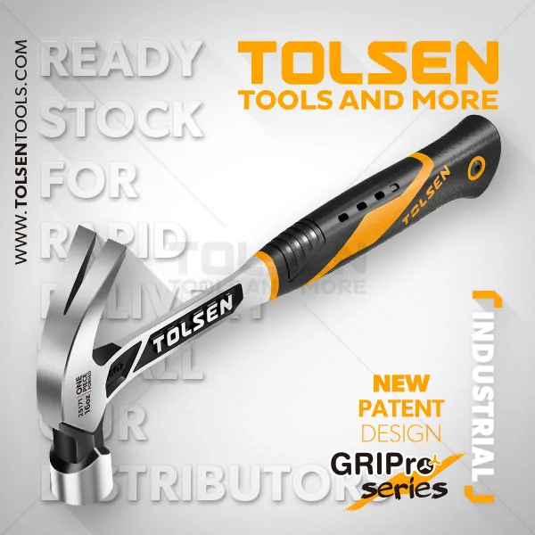 Martillo tolsen premium 16onz 25171
