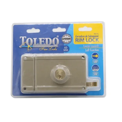 Cerradura toledo plana fija izq