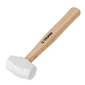Mazo d/goma blanco 8oz MH-8Truper