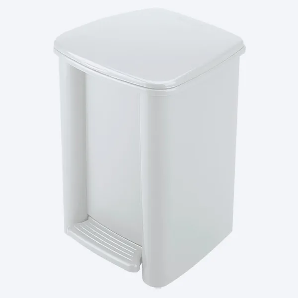 Papelera pedal 8L blanco rimax