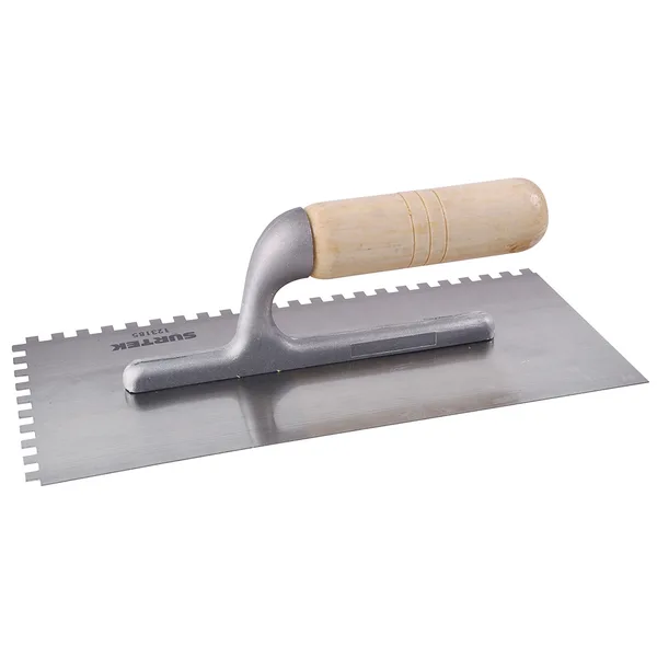 Llana Dentada mango madera 123185 Surtek