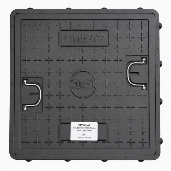 Tapa P/registro en Fibra 70cm X 70cm X 7cm Rimerca