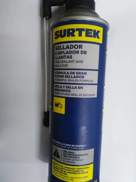 Sellador e inflador de llantas 471ml 107375 Surtek