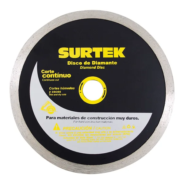 Disco p/corte diamant continuo 4.5" 123460 Surtek