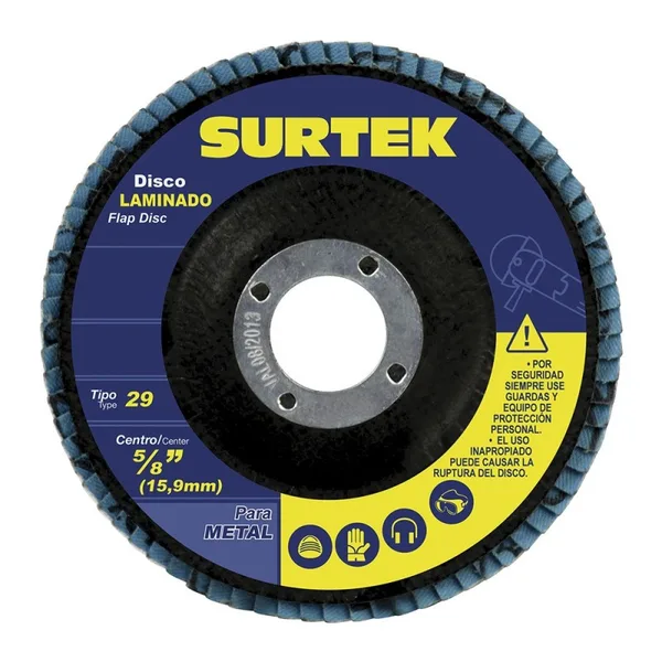 Disco Laminado 4-1/2x7/8" G-60 DLZ456 surtek