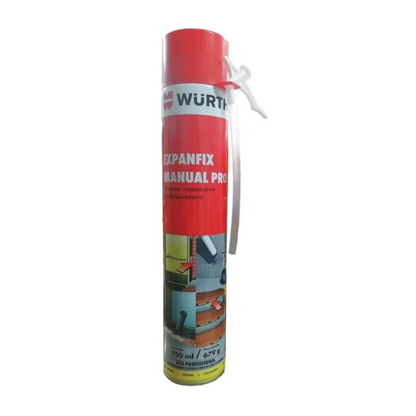 Espuma expansiva Poliuretano wurth 750ml