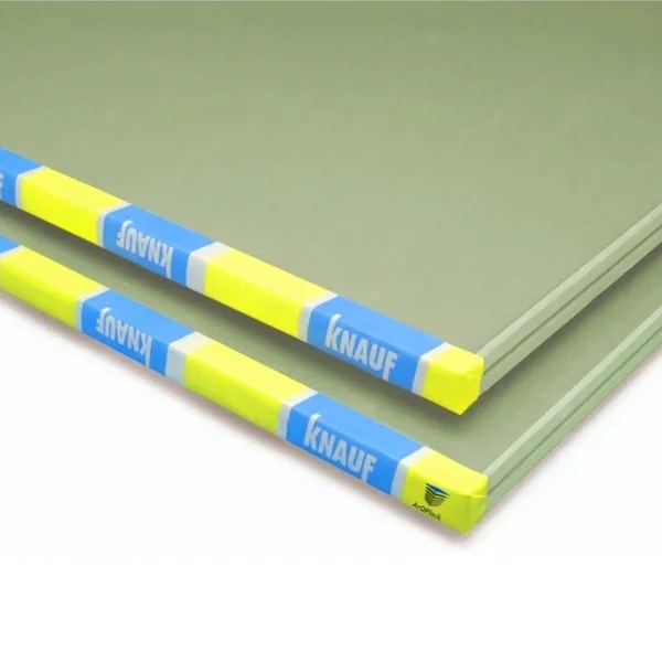 Plancha De Yeso hidrofugo 4x8x1/2 knauf