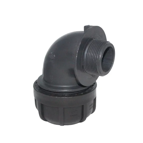 Codo Macho poliflex 32mmx3/4"