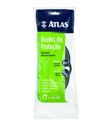 Gafa D/seguridad negra at3300/2 atlas