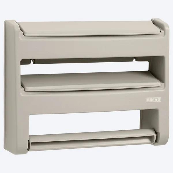 Porta rollo papel triple crema rimax