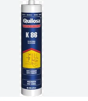 Silicon transparente antihongos k86 300ml quilosa