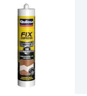 Adhesivo de montaje fix express 375g quilosa