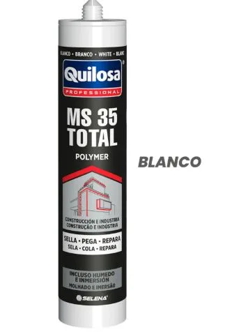 Ms 35 total blanco sellador - pega 300ml quilosa