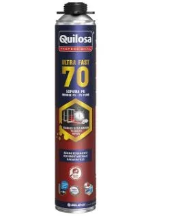 Espuma expansiva ultra fast azul 870ml quilosa