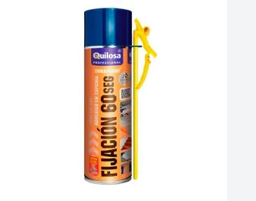 Adhesivo en espuma fijacion 60 seg 750ml quilosa
