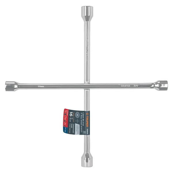 Llave Cruz Mec 18" Truper