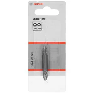 Punta estria p/taladro doble #2 bosch