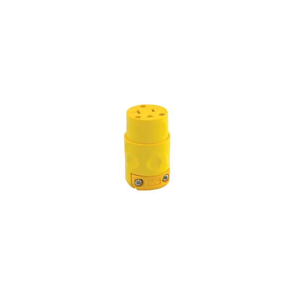 Toma cte p/extension 010-520cv amarillo leviton