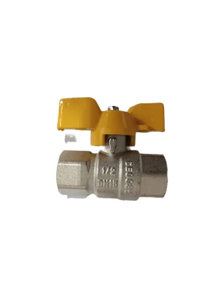 Llave D/paso bola p/gas 1/2" double-lin