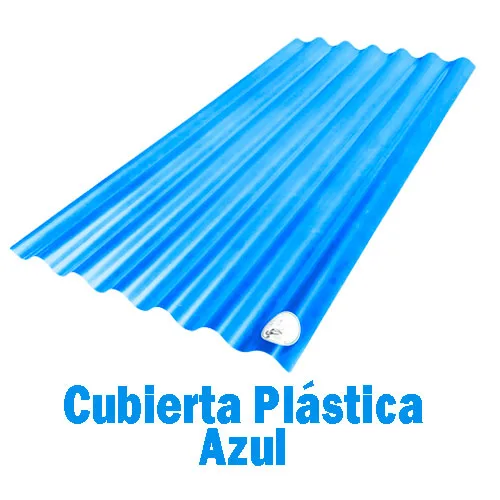 Fibraforte 1.84mt x 0.84mt azul traslucido