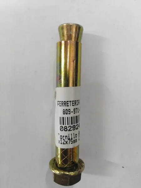 Tornillo Anclaje 3/8x3 M12x10x75mm