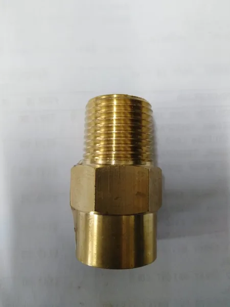 Niple ext p/llave mezcl bronce m-h 1/2x25mm