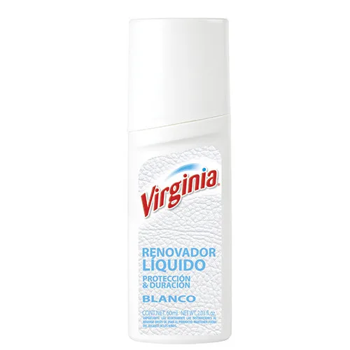 Liquido renovador blanco p/calzado 60ml virginia