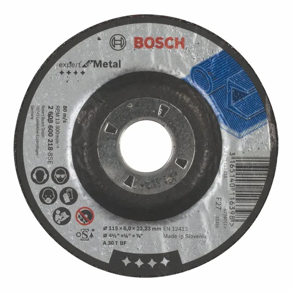 Disco P/pulir Metal 1/4x4 Bosch