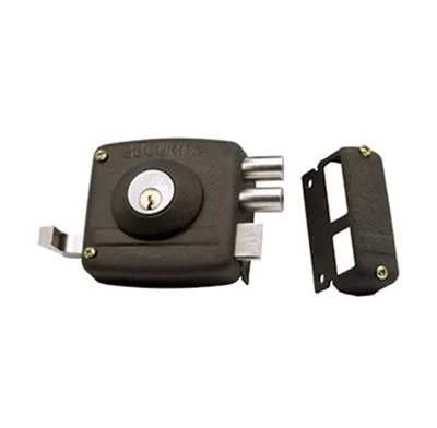 Cerradura Poli Plana Fija Black Izq.