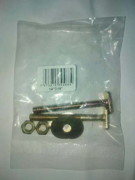 Tornillo P/basineta d/inod 1/4x2 1/4 metal colima
