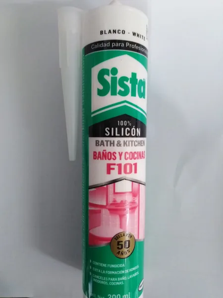 Silicon baños y cocinas blanco F101 300ml sista