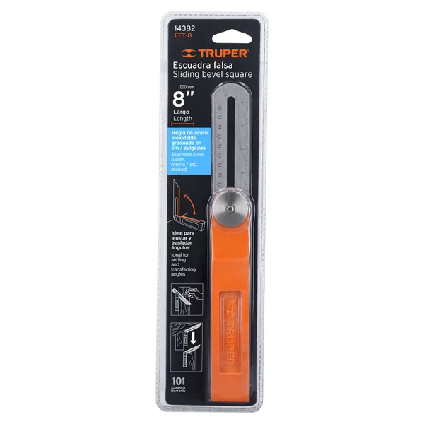 Escuadra Truper D/comb 8"