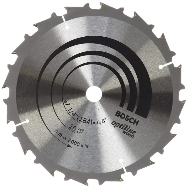 Disco p/sierra bosch 7 1/4"16d